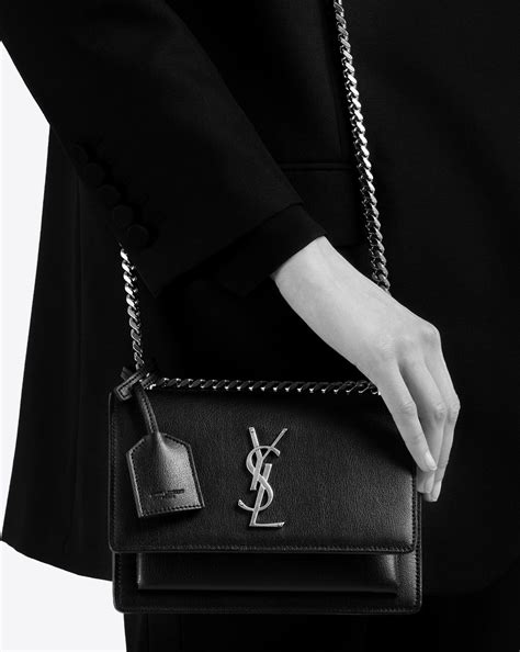 ysl small sunset bag|ysl sunset bag large.